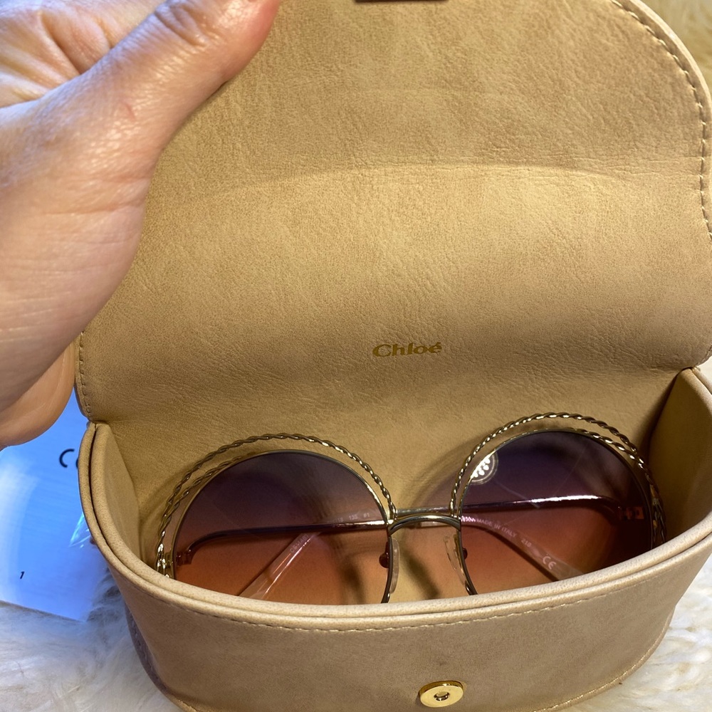 New authentic Chloe rainbow round sunglasses - Picture 6 of 9